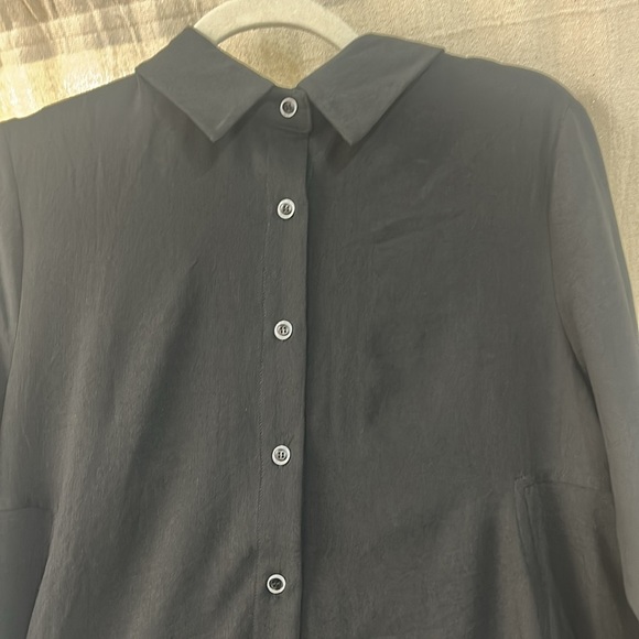 Black Long Tunic Top - Patrizia Luca - Picture 3 of 4